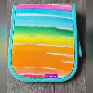 Lovevery Travel Card Holder Baby Sensory High Contrast Montessori Rainbow Toy